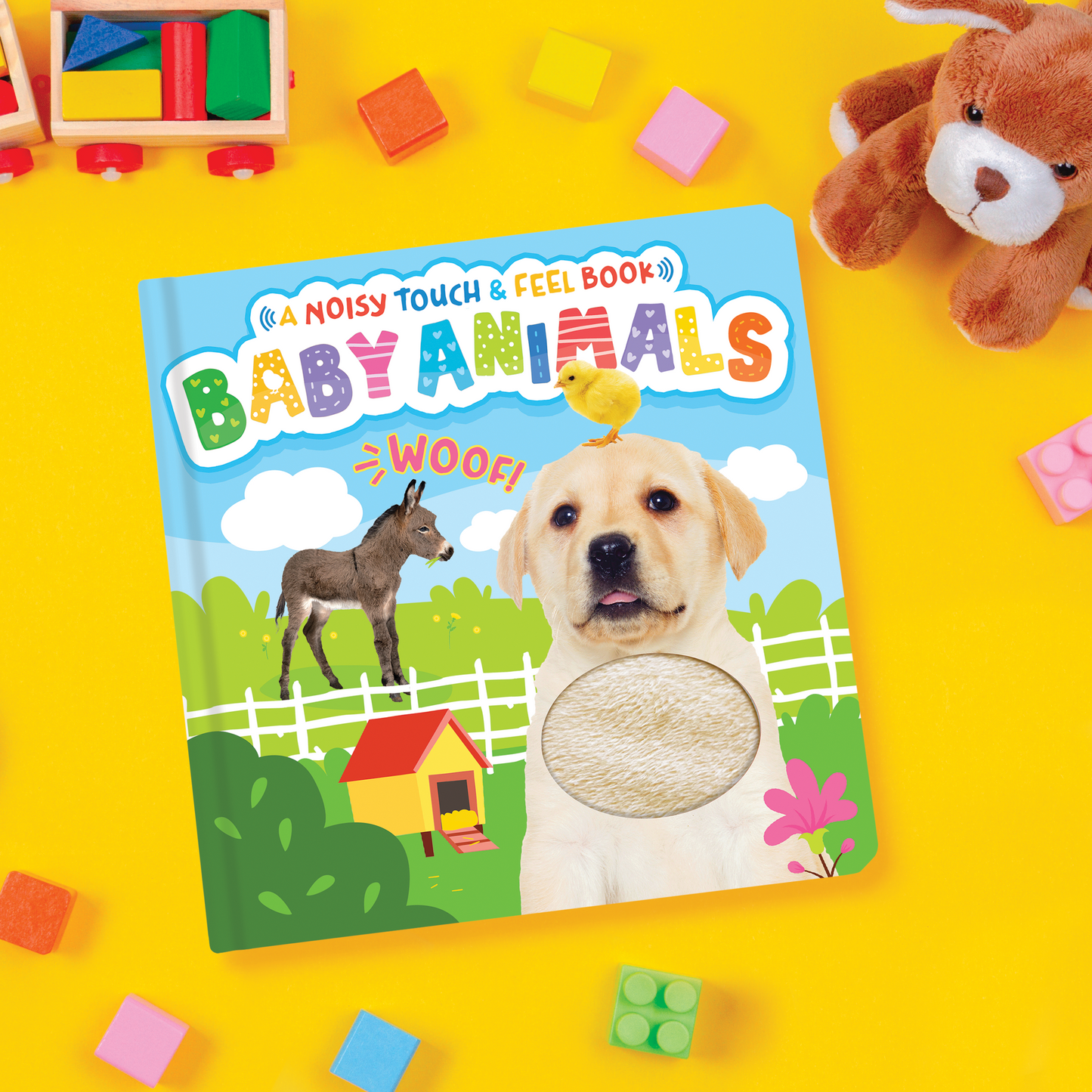 little hippo books touch and feel sound baby animals