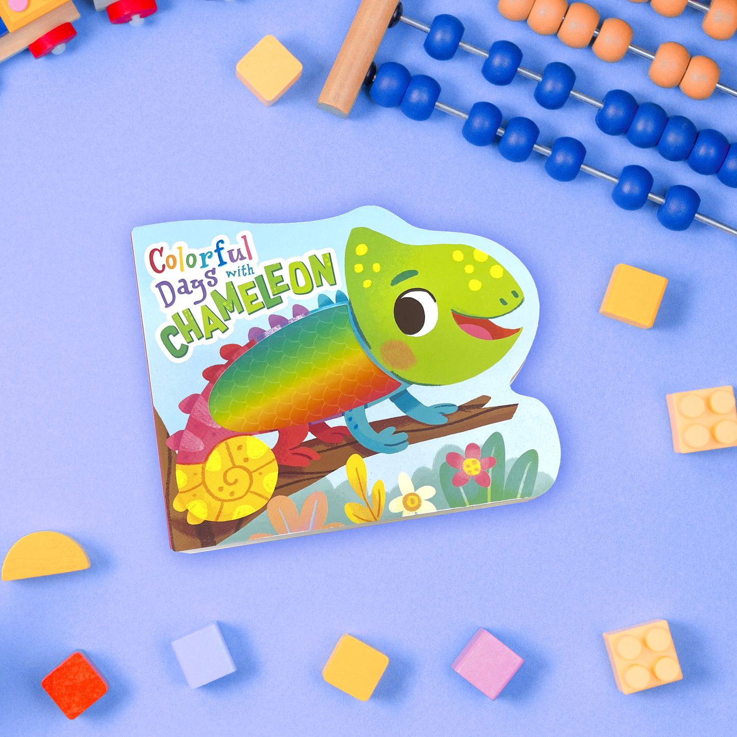 little hippo books shaped chameleon touch and feel