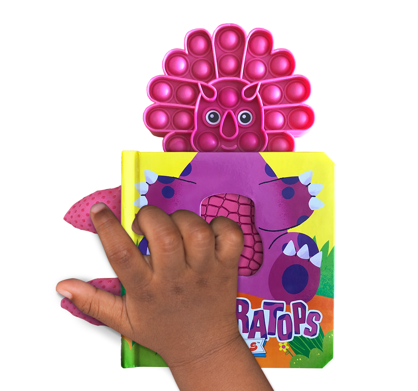 little hippo books fidgimals fidget sensory friends little triceratops