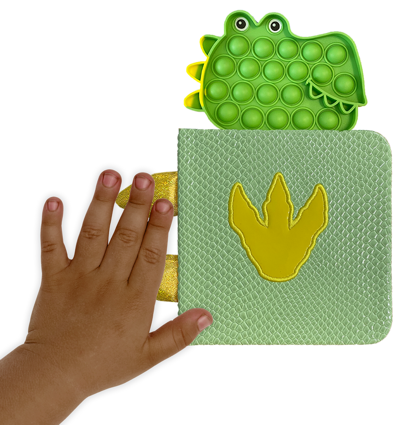 Little T-Rex - Your Sensory Fidget Friend with Textured Cover