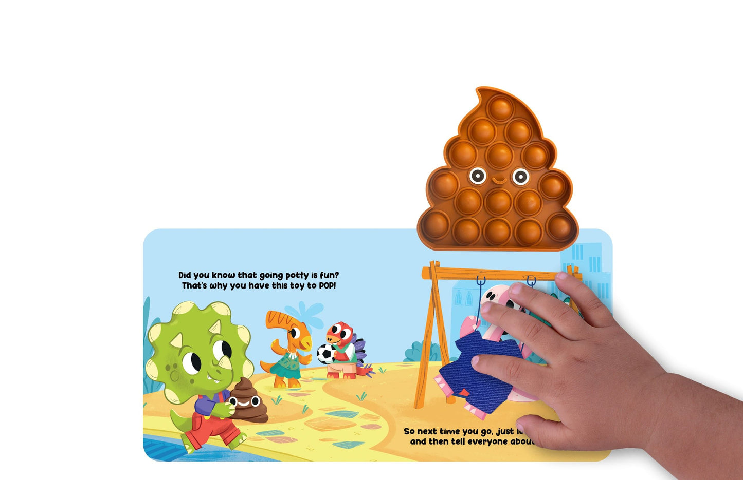 little hippo books poop fidgimal sensory books for toddlers