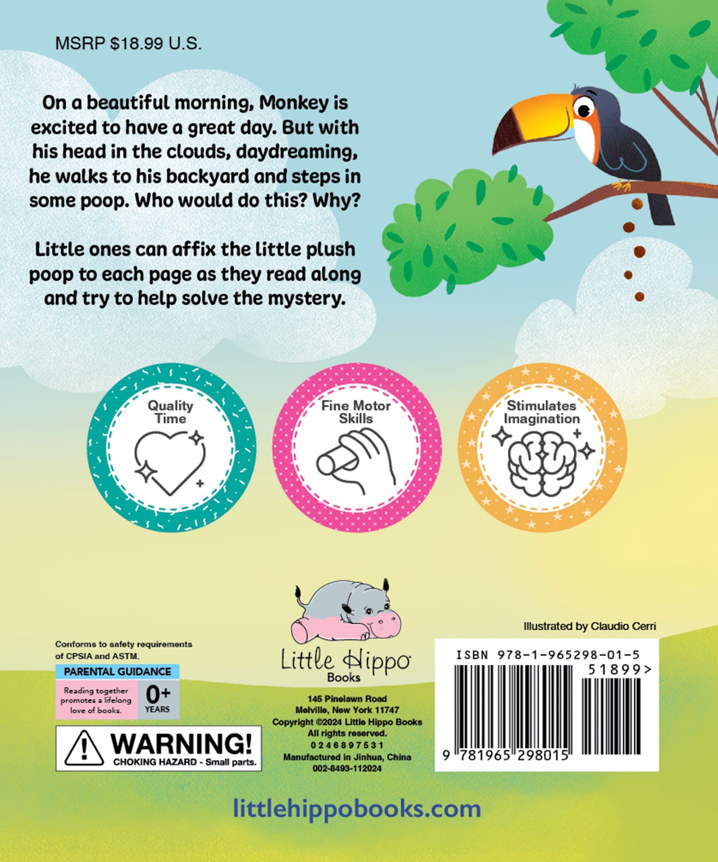 little hippo books potty poop emoji plush book for toddlers