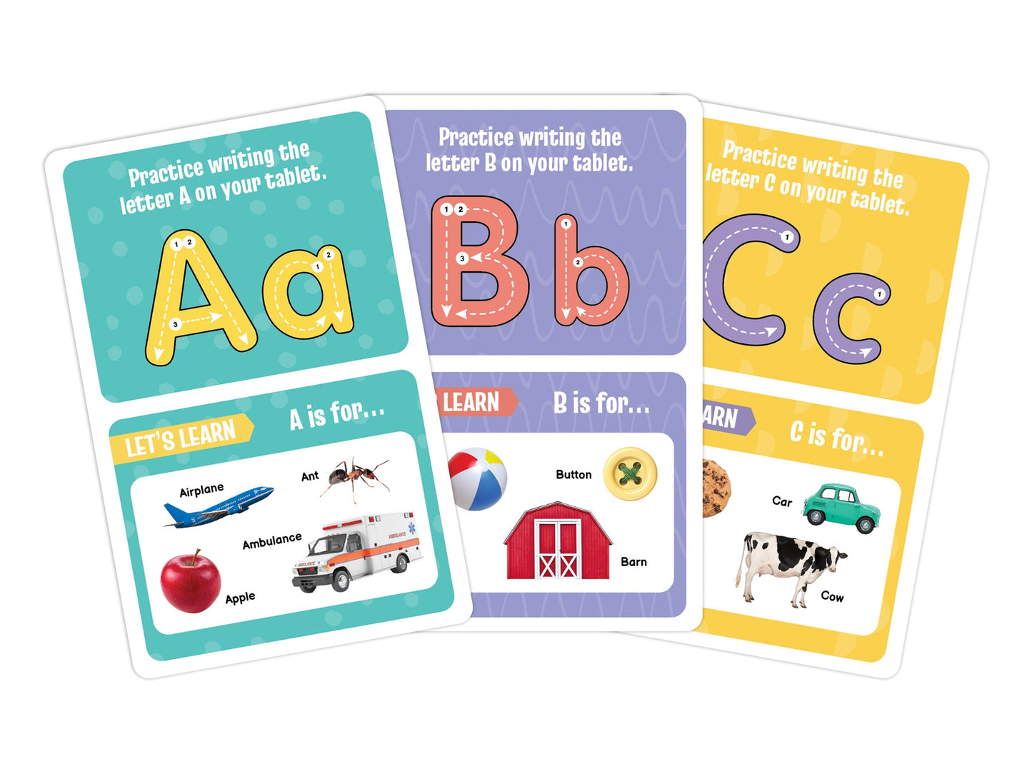 little hippo books learn and draw tablet to learn the alphabet ABCs for toddlers