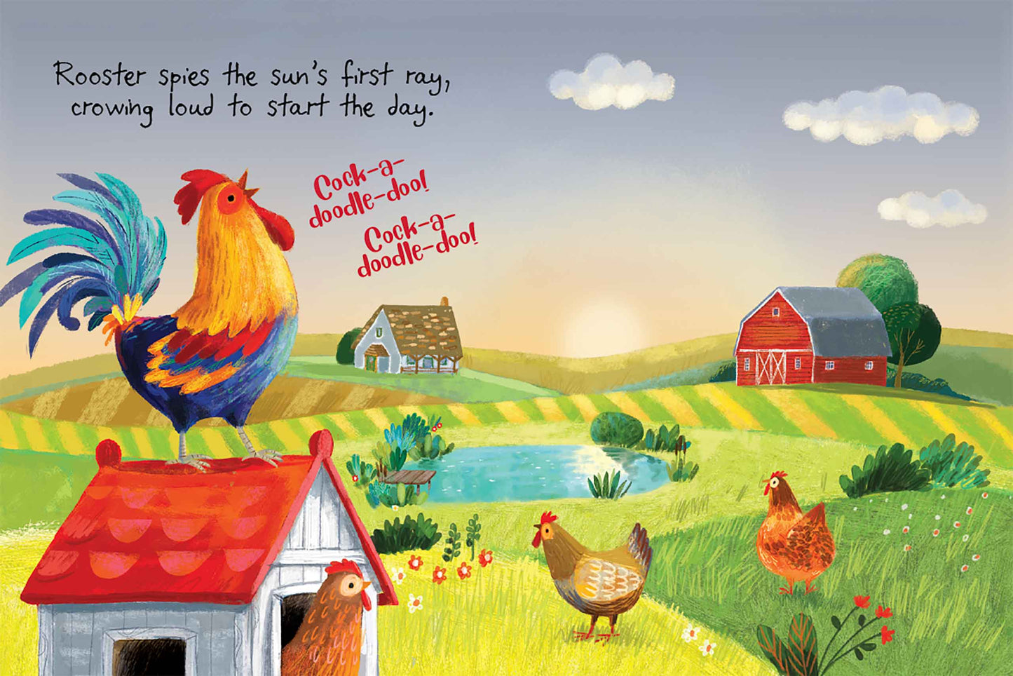 little hippo books a day on the farm storybook for toddlers