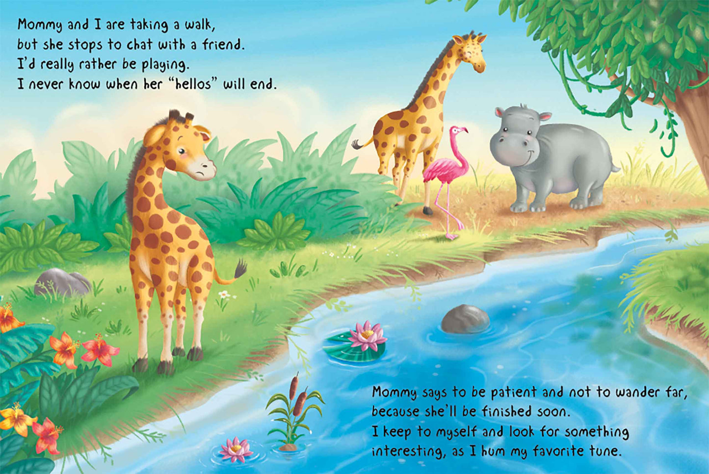 little hippo books my little giraffe toddler story