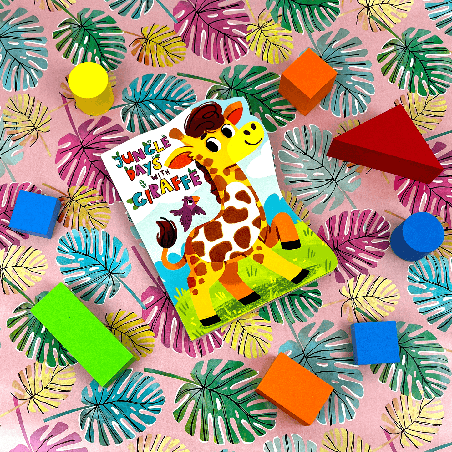 Little Hippo Books Jungle Days with Giraffe Touch and Feel