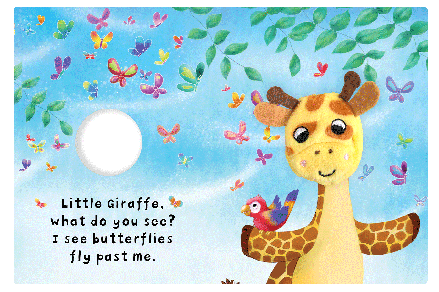 Little Hippo: Finger Puppet Little Giraffe Family Bedtime Love