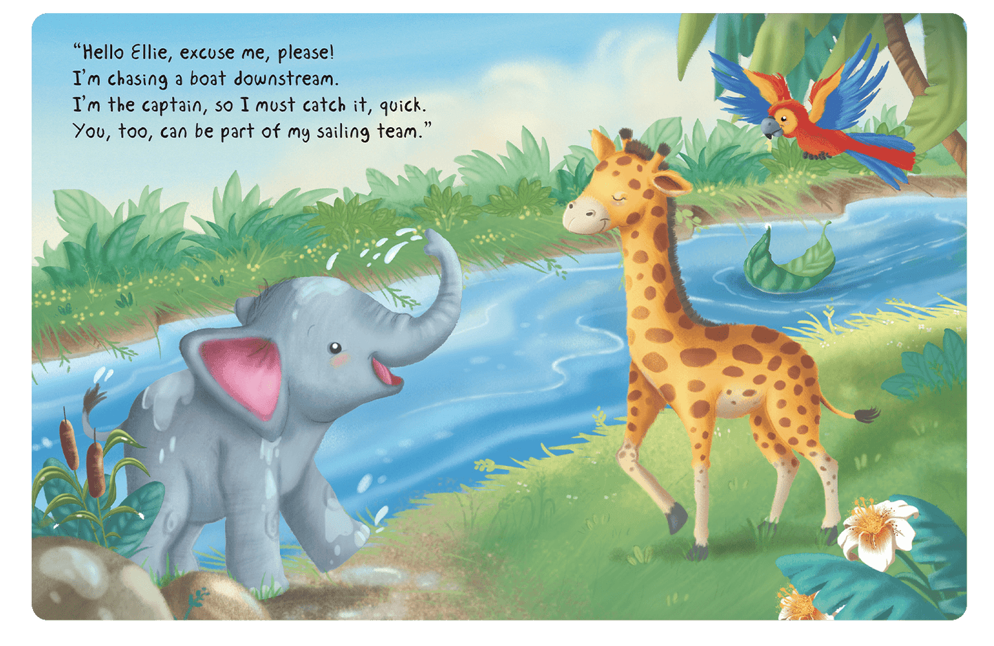 Little Giraffe's Adventure by Little Hippo Books