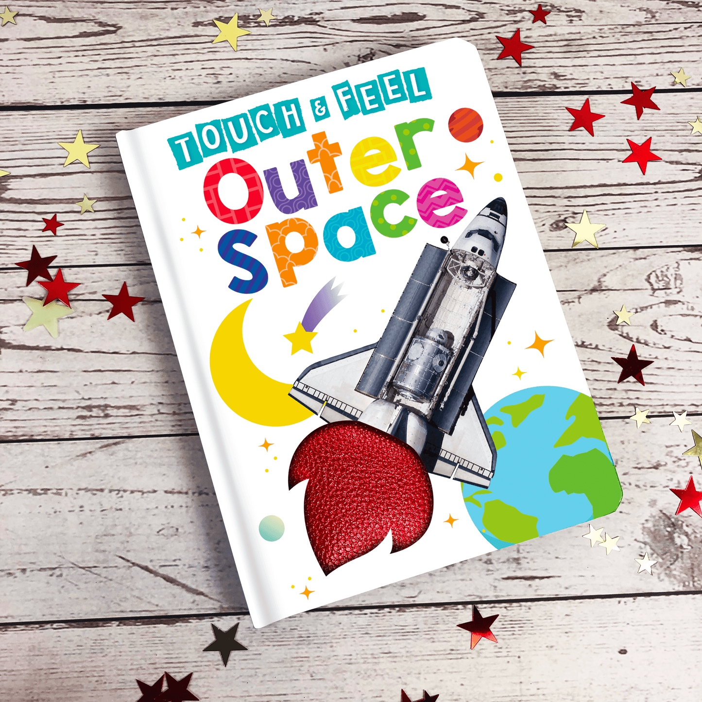 Little Hippo Books Touch and Feel Outer Space for Toddlers