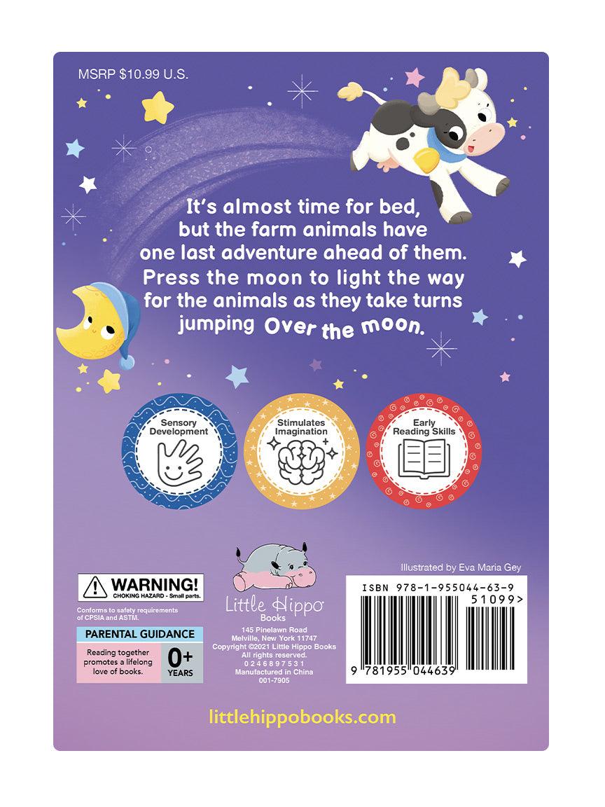 Little Hippo Books Bright Light Touch and Feel Over the Moon