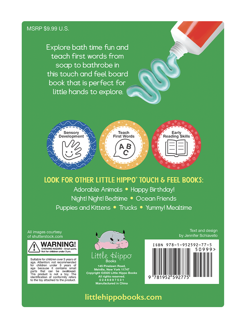 Splish Splash Bath Time by Little Hippo Books