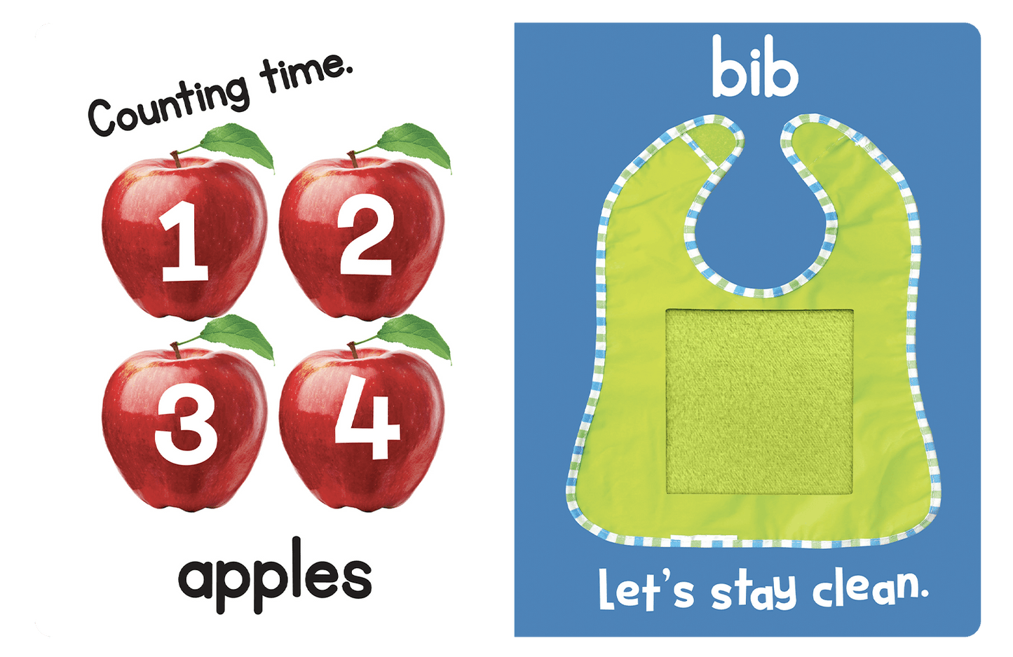 Little Hippo Books Yummy Mealtime Touch and Feel