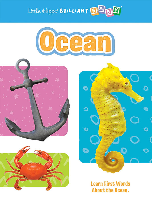 little hippo books ocean first words for toddlers