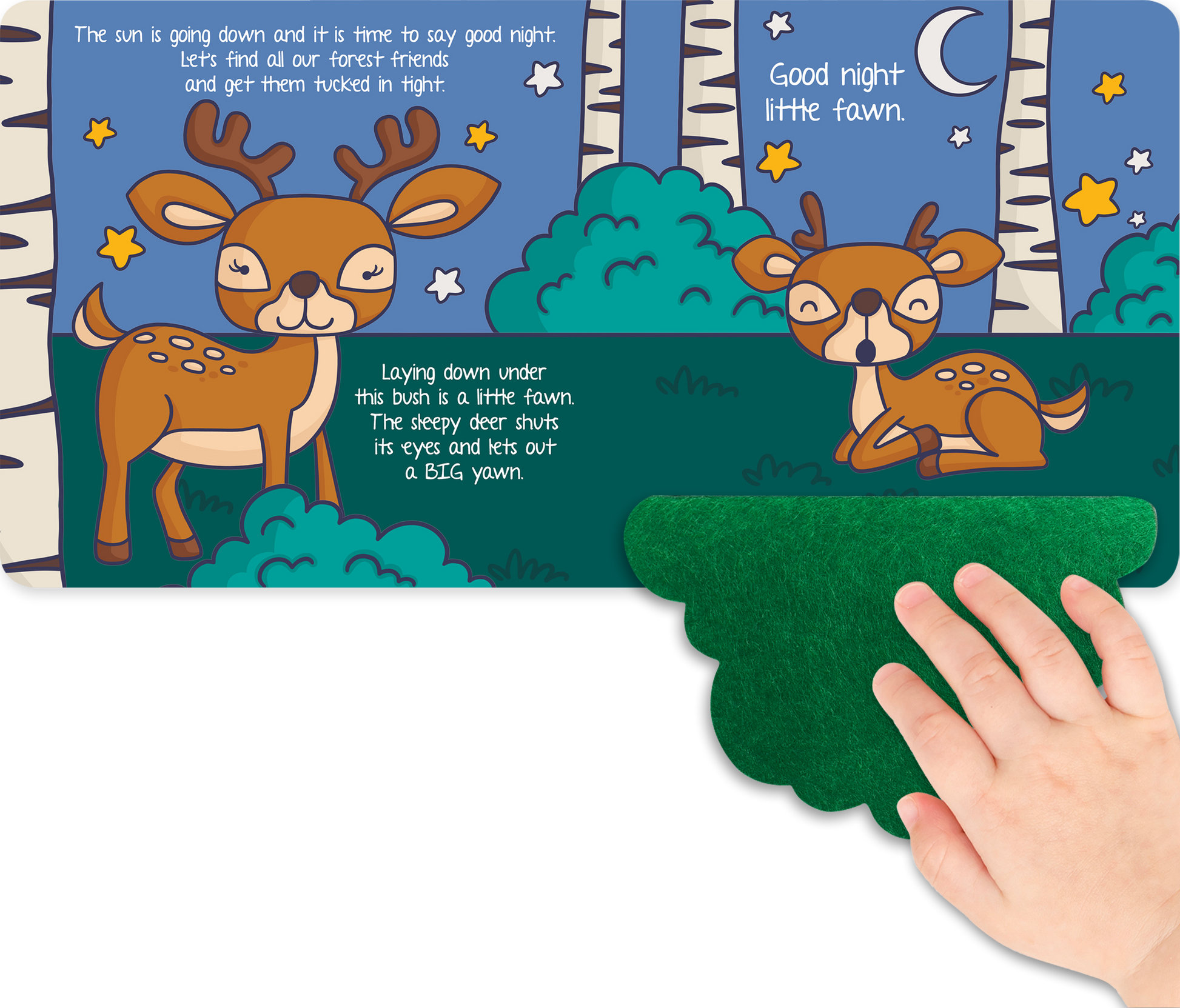 little hippo books peek and seek forest animals