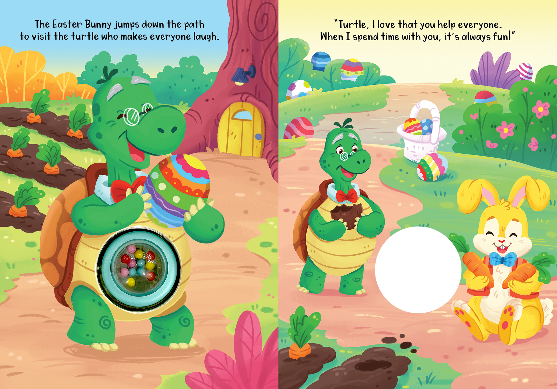 little hippo books rattle and read easter bunny love