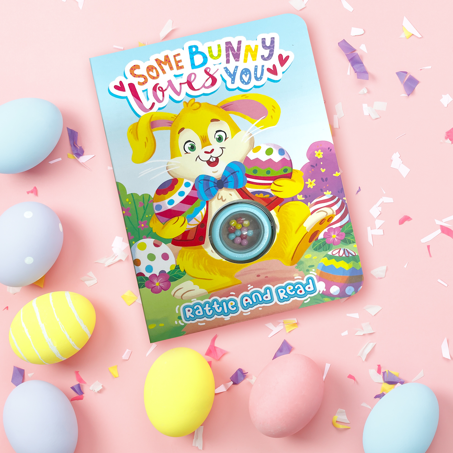 little hippo books rattle and read easter bunny love