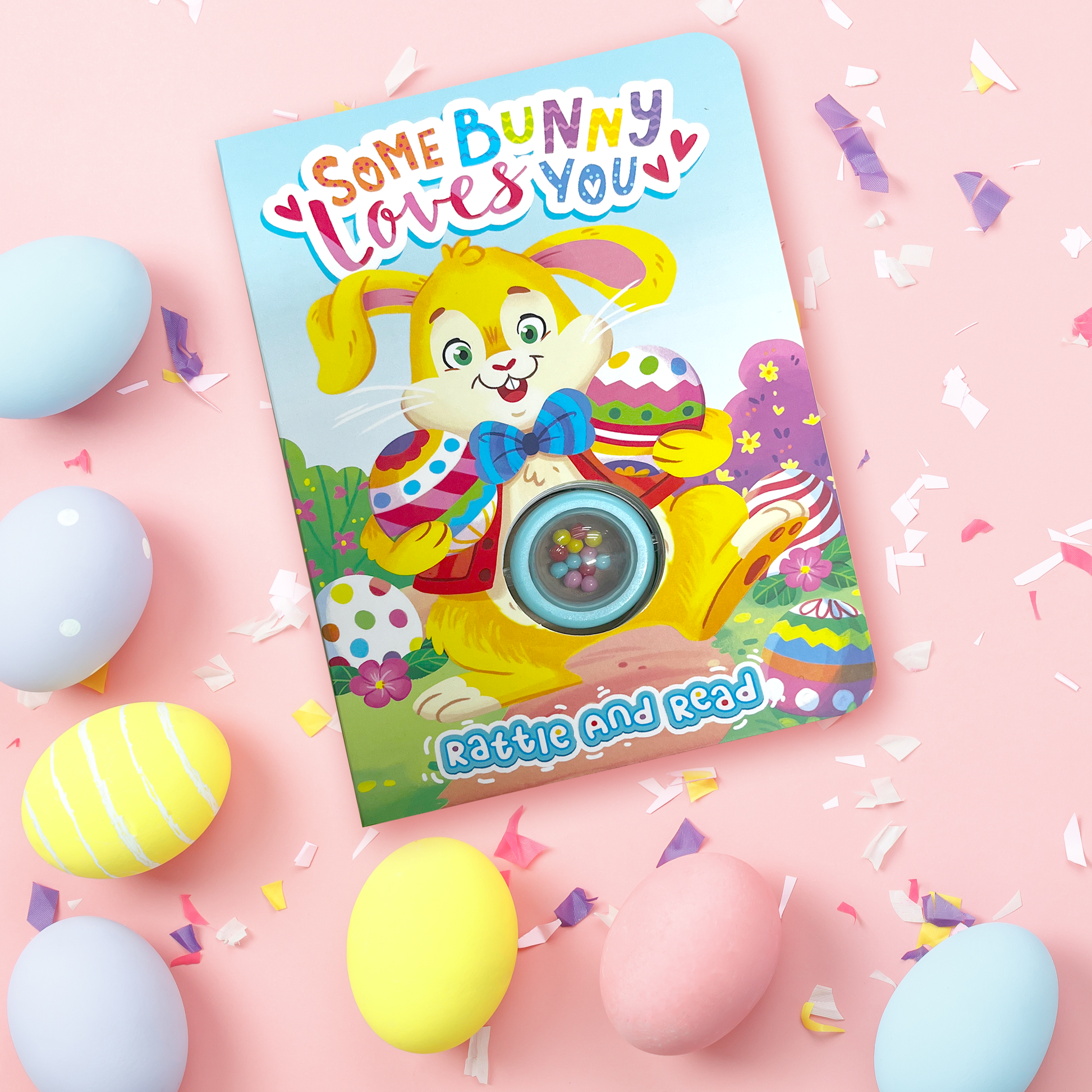 little hippo books rattle and read easter bunny love