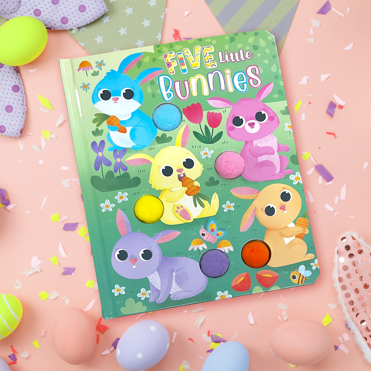 little hippo books easter touch and feel disappearing tails