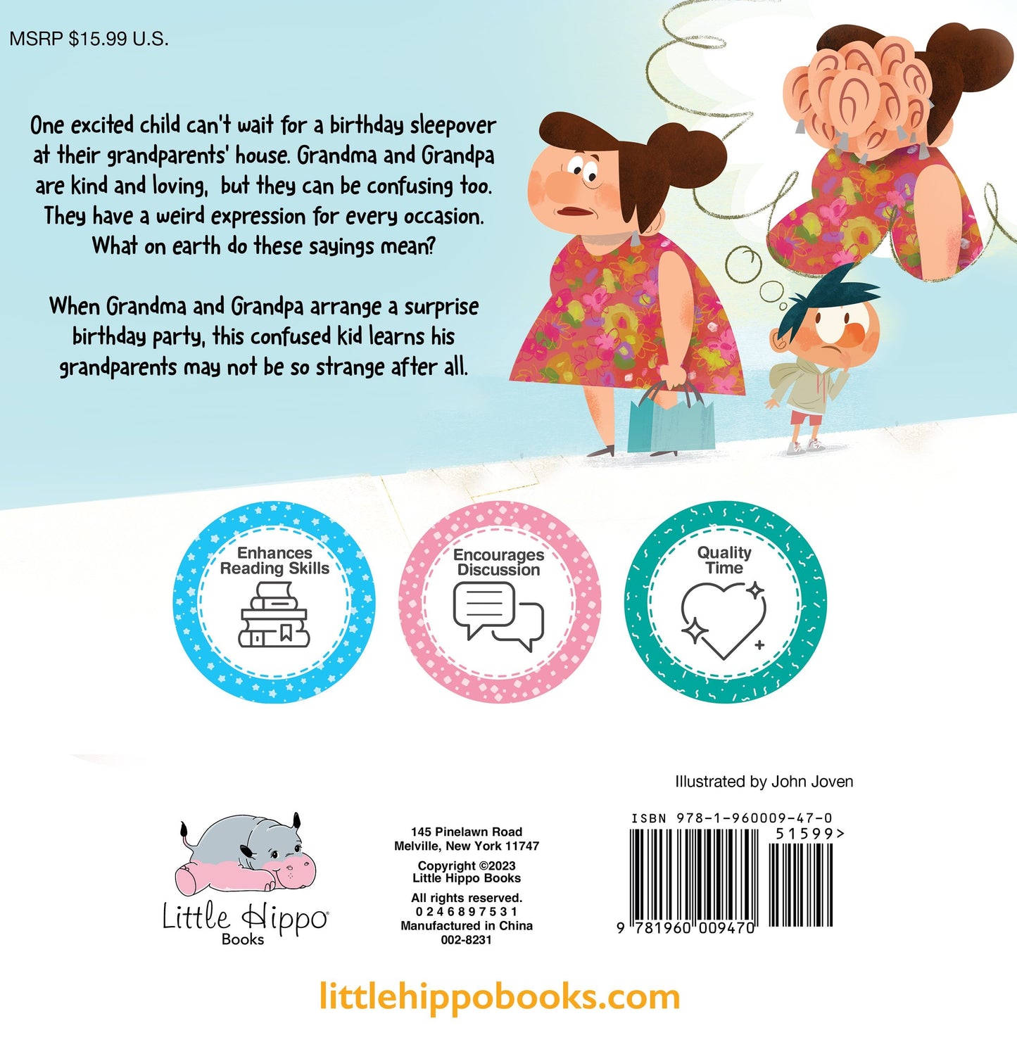 little hippo books picture book for toddlers and grandparents funny sayings