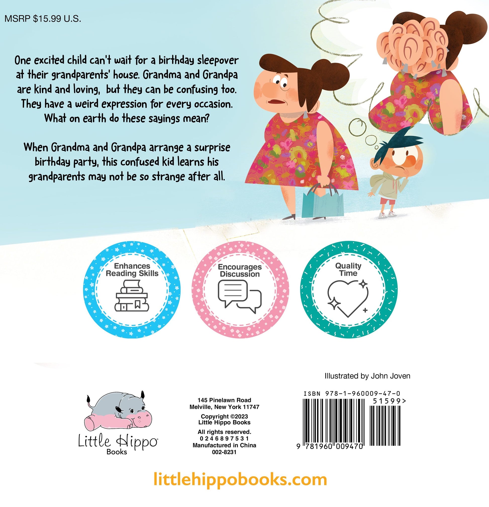 little hippo books picture book for toddlers and grandparents funny sayings