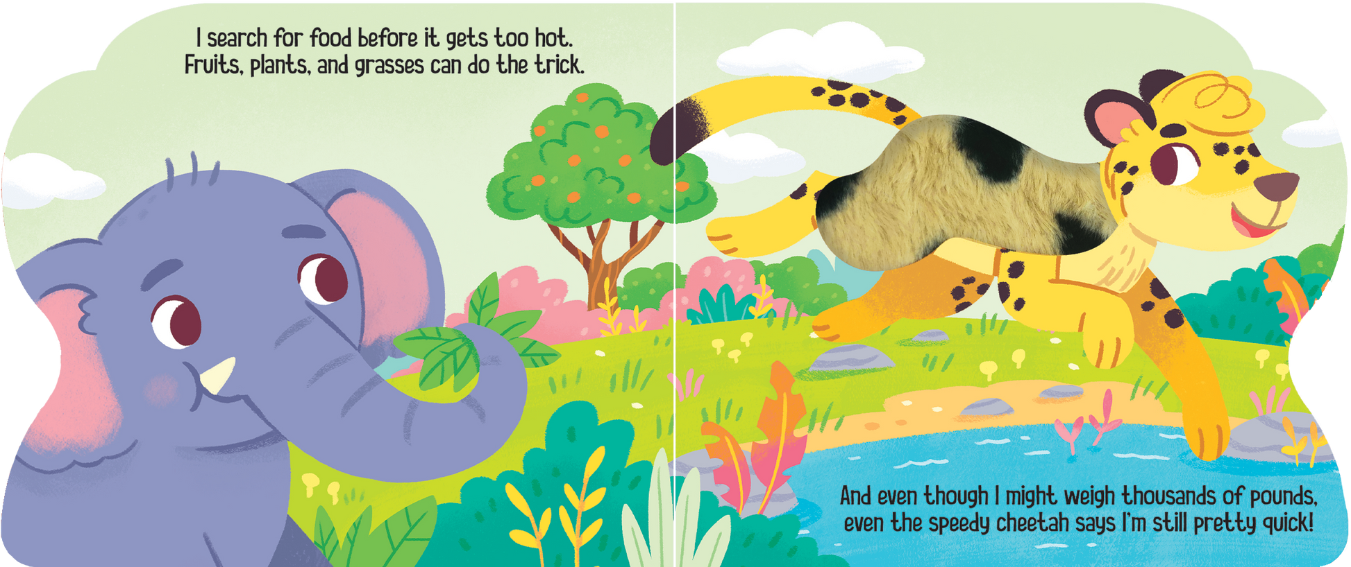 little hippo books touch and feel elephant