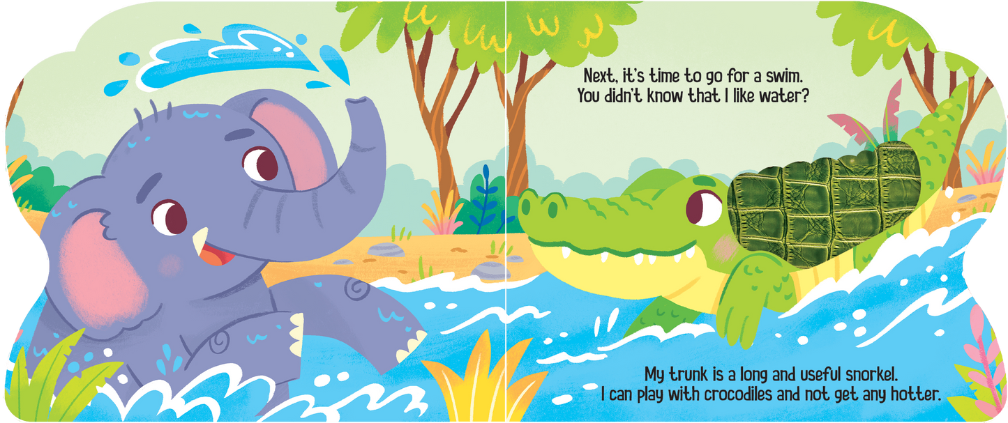 little hippo books touch and feel elephant