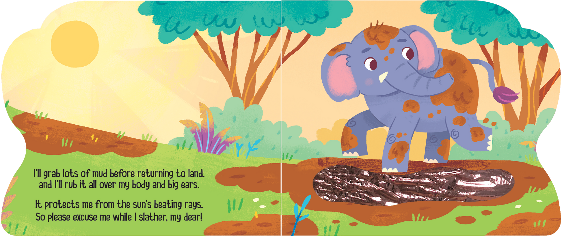 little hippo books touch and feel elephant