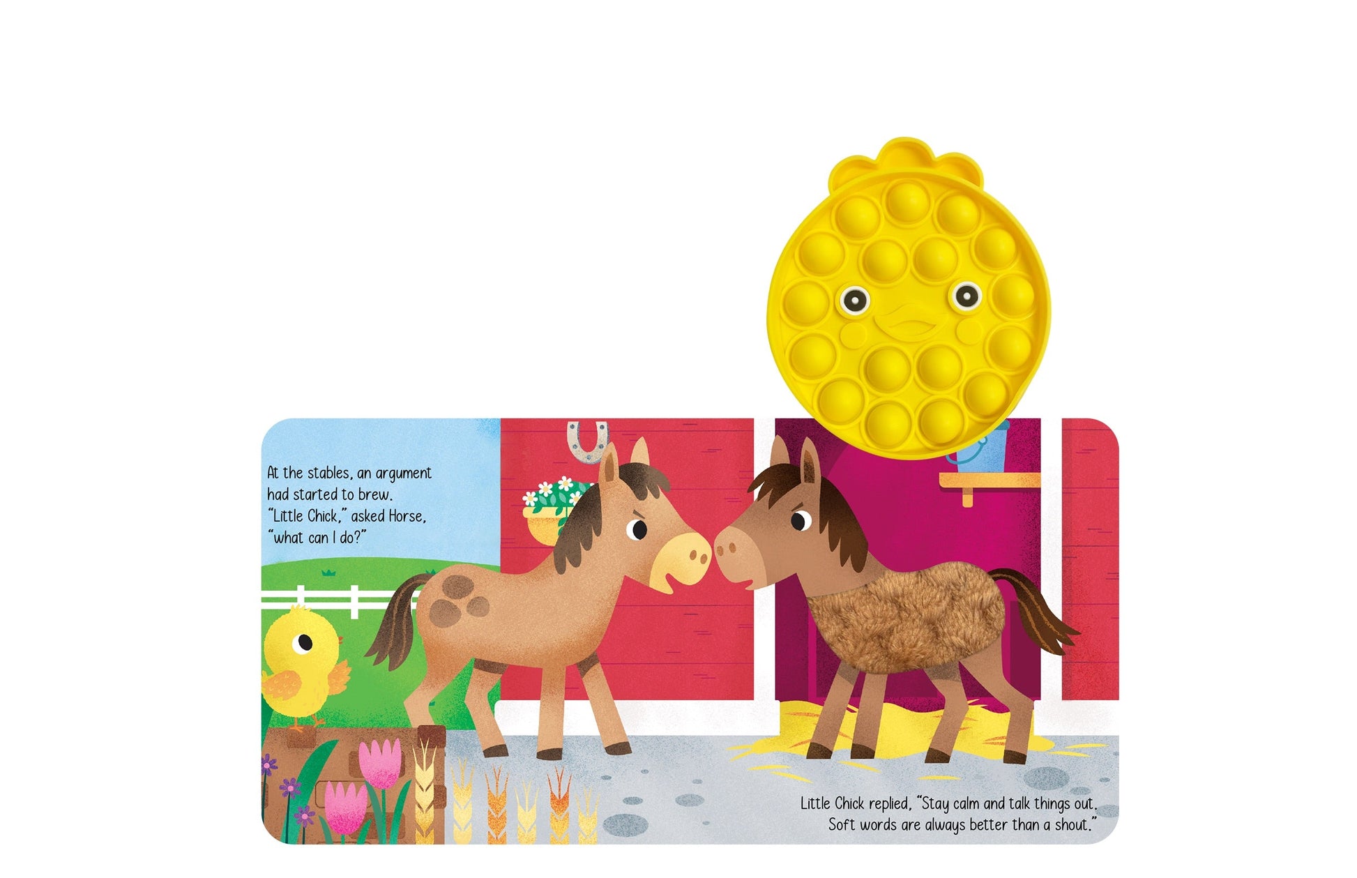 little hippo books chick sensory fidget friend for toddlers