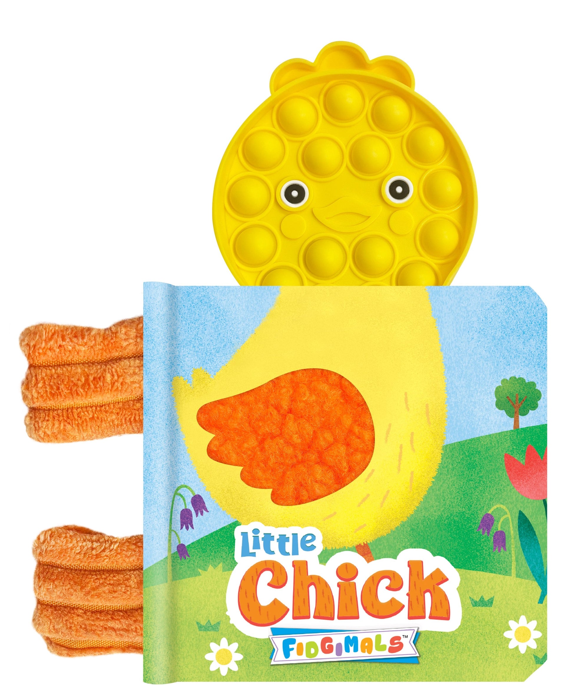 little hippo books chick sensory fidget friend for toddlers