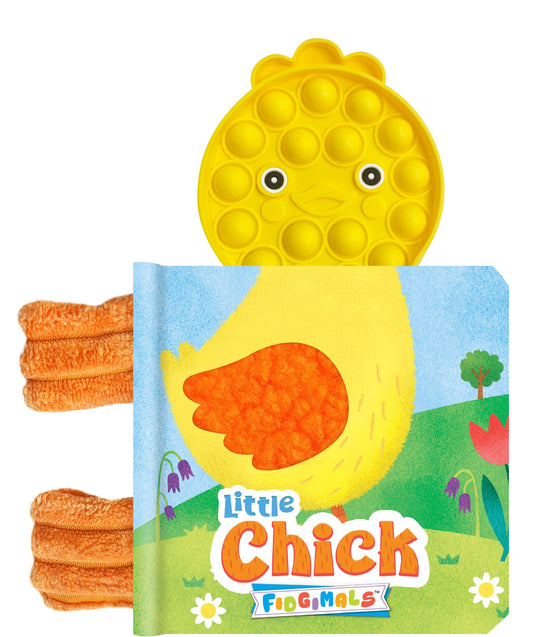 little hippo books chick sensory fidget friend for toddlers