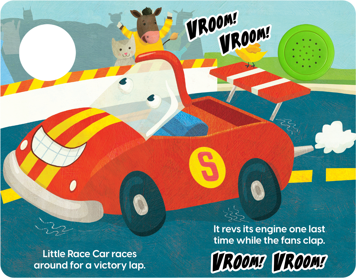 little hippo books race car vehicle sound books for toddlers