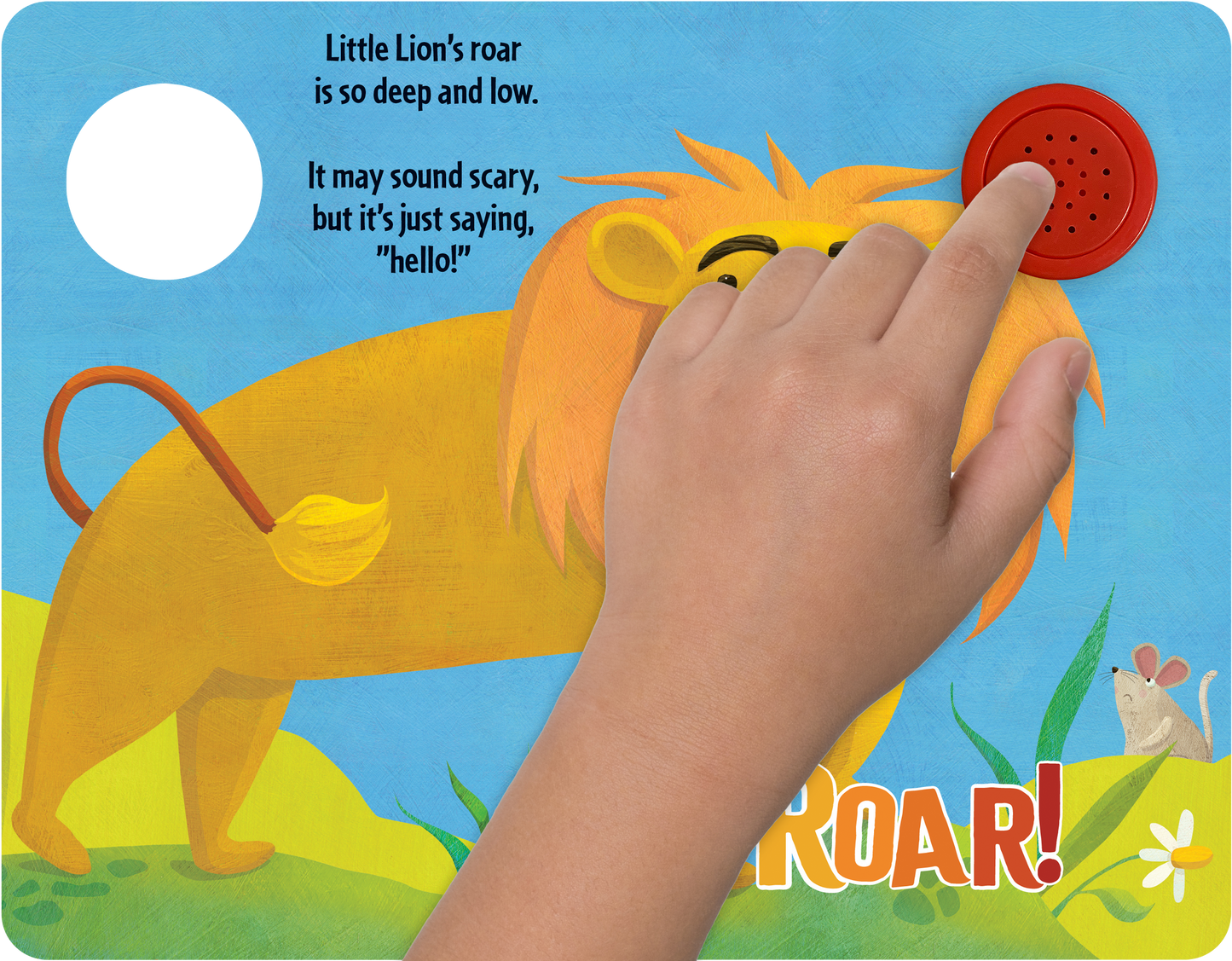 little hippo books novelty sound jungle lion for toddlers
