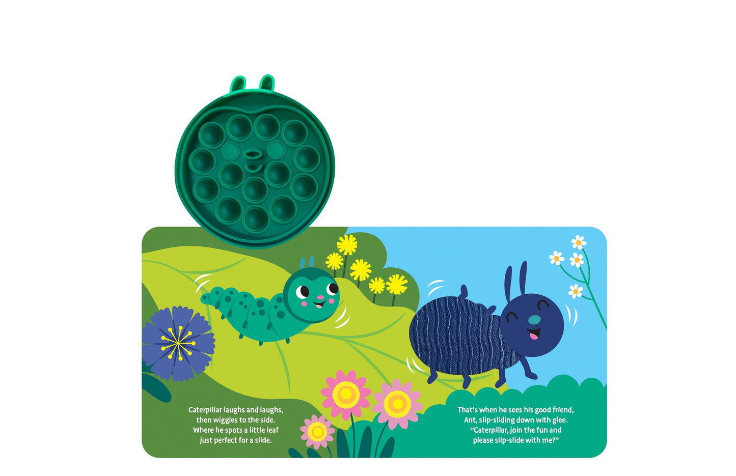 little hippo books caterpillar fidgimal sensory fidget friend for toddlers