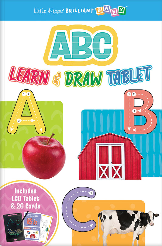 little hippo books learn and draw tablet to learn the alphabet ABCs for toddlers