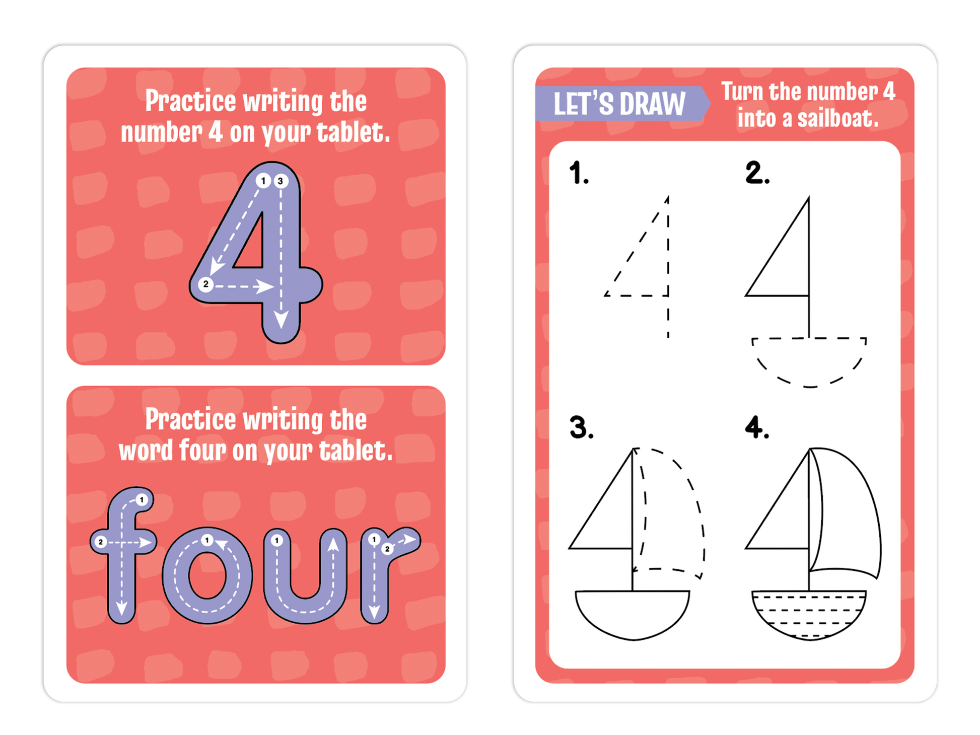 little hippo books 123 learn and draw erasable tablet