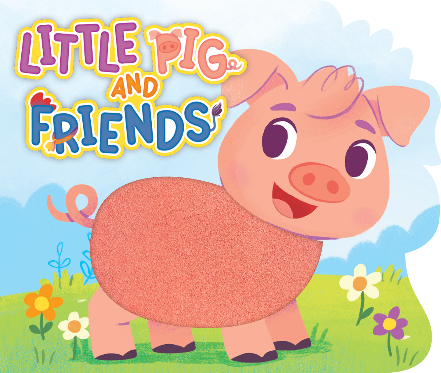 little hippo books farm animals touch and feel sound book for toddlers