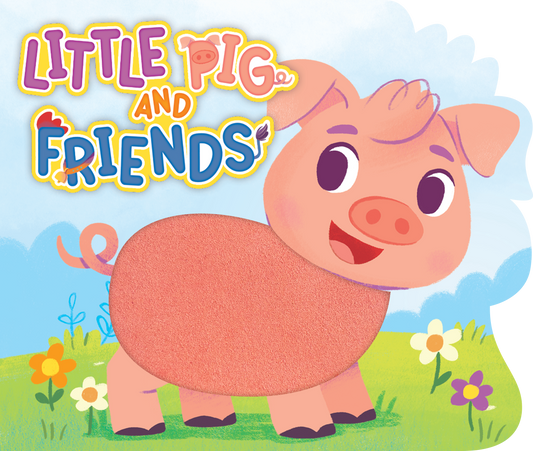 little hippo books farm animals touch and feel sound book for toddlers