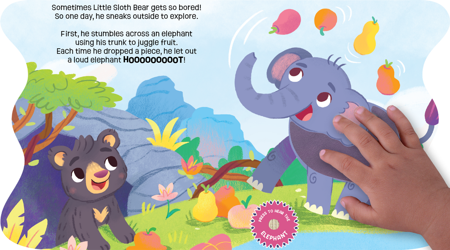 little hippo books touch and feel with sound  animas books for toddlers