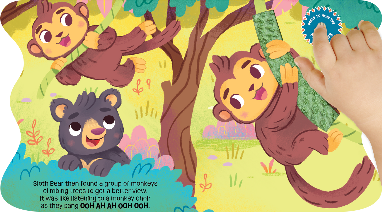 little hippo books touch and feel with sound  animas books for toddlers