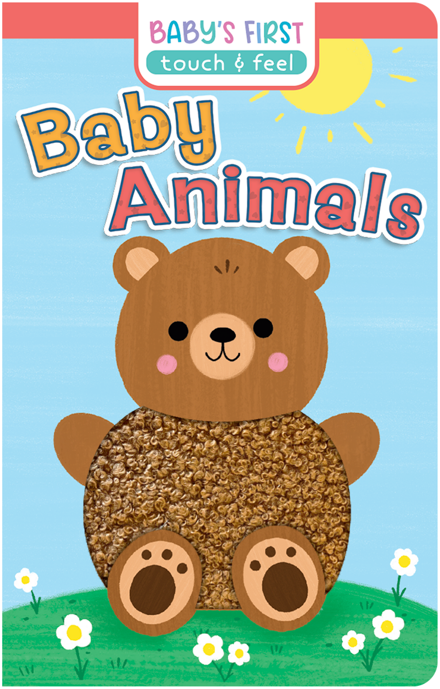 little hippo books sensory plush with teether and touch and feel book set