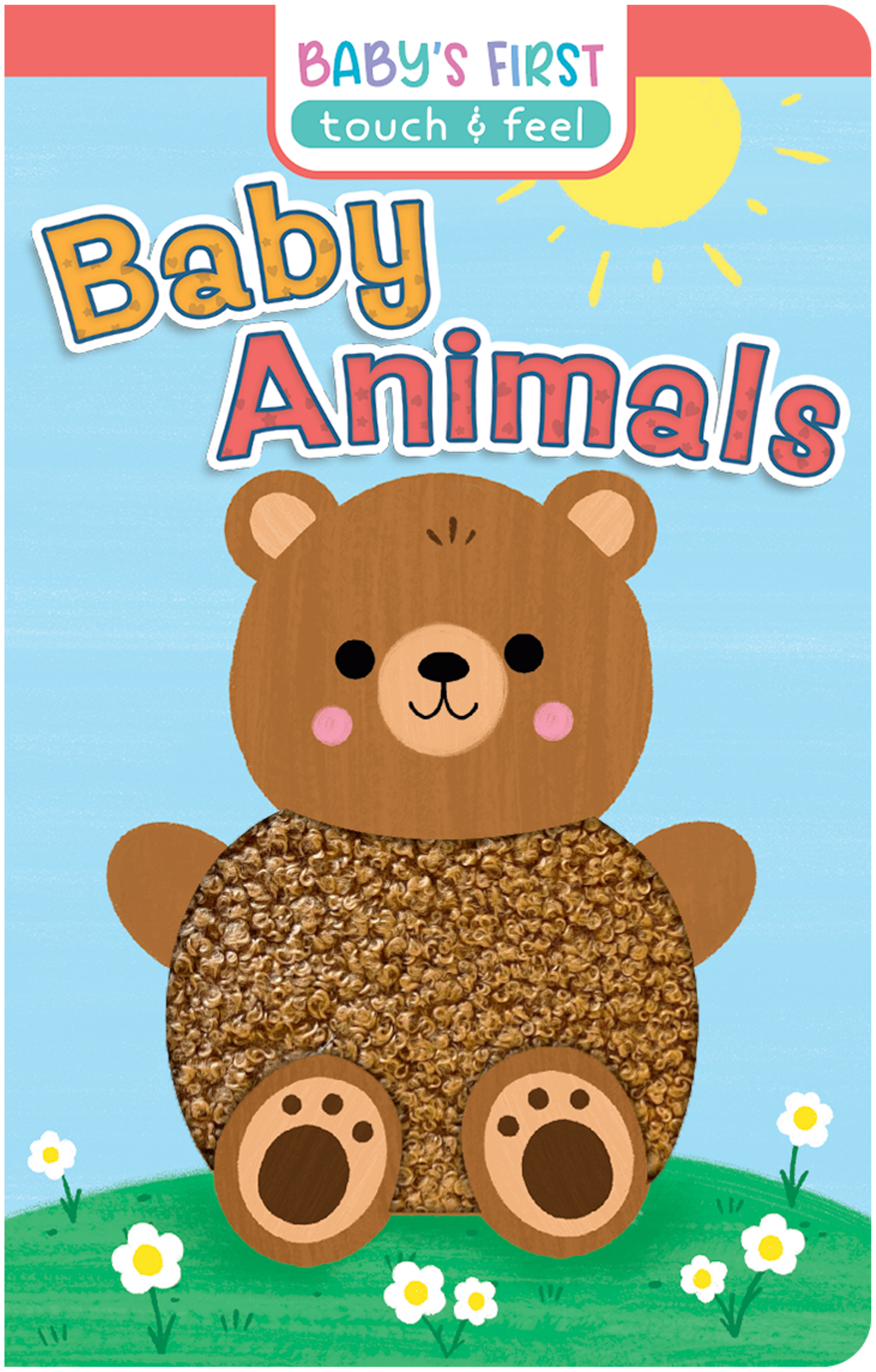 little hippo books sensory plush with teether and touch and feel book set