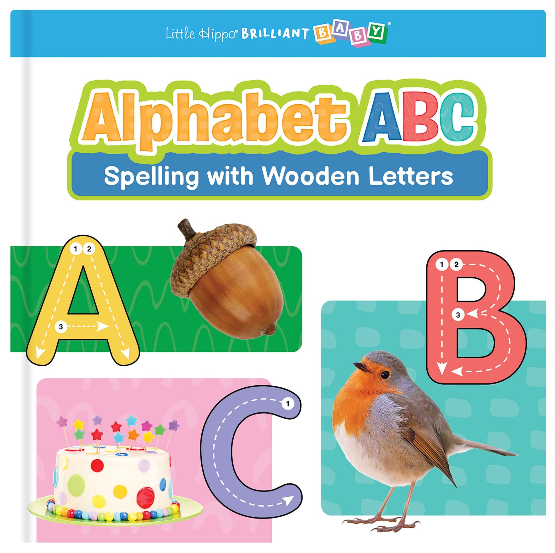 little hippo books brilliant baby alphabet ABC first words for toddlers