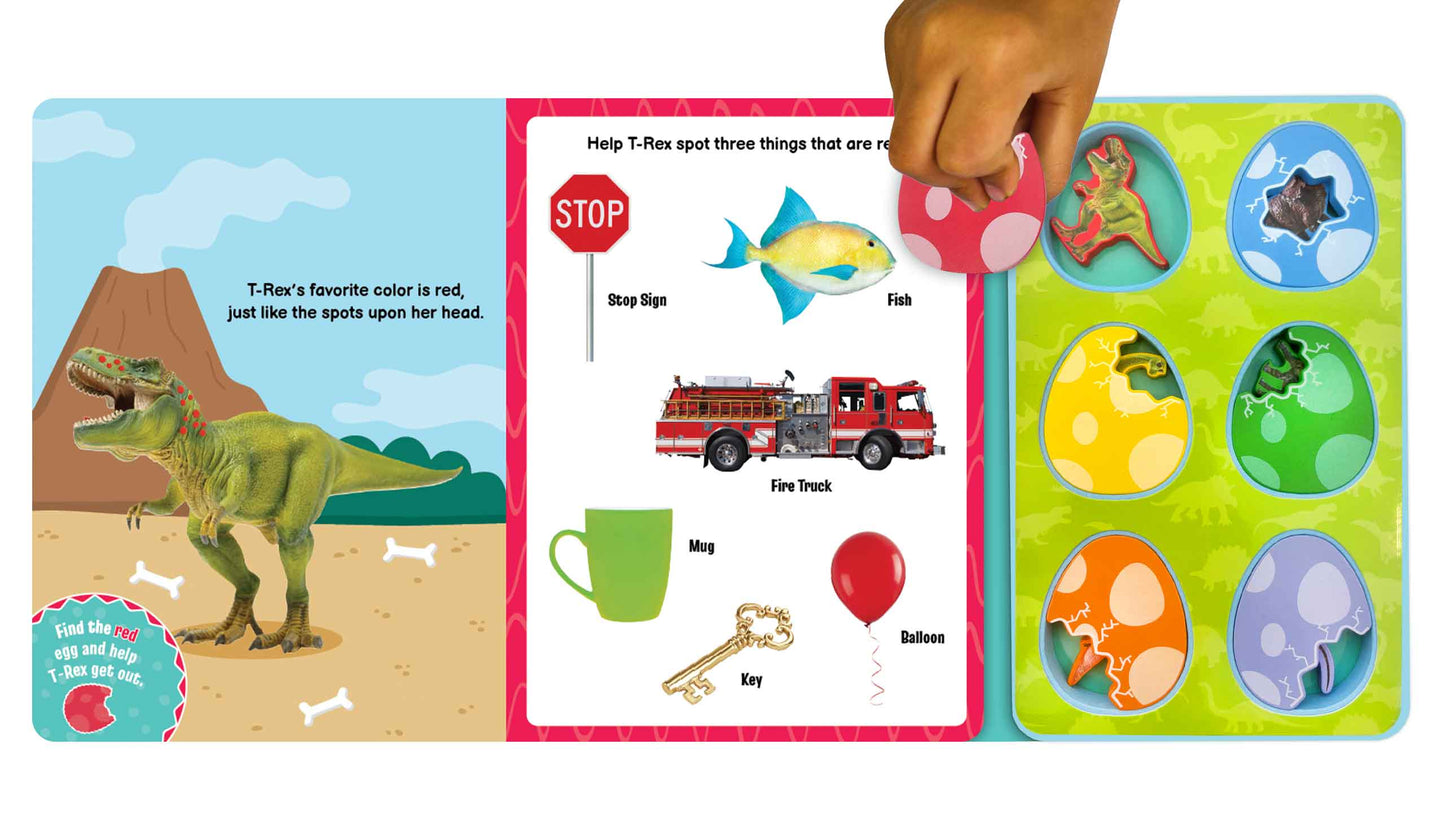 little hippo books dino fun learning colors and first words for toddlers