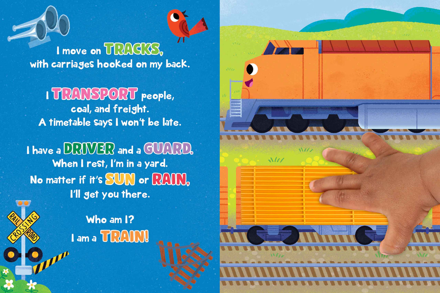little hippo books silicone touch and feel on the go vehicles for toddlers