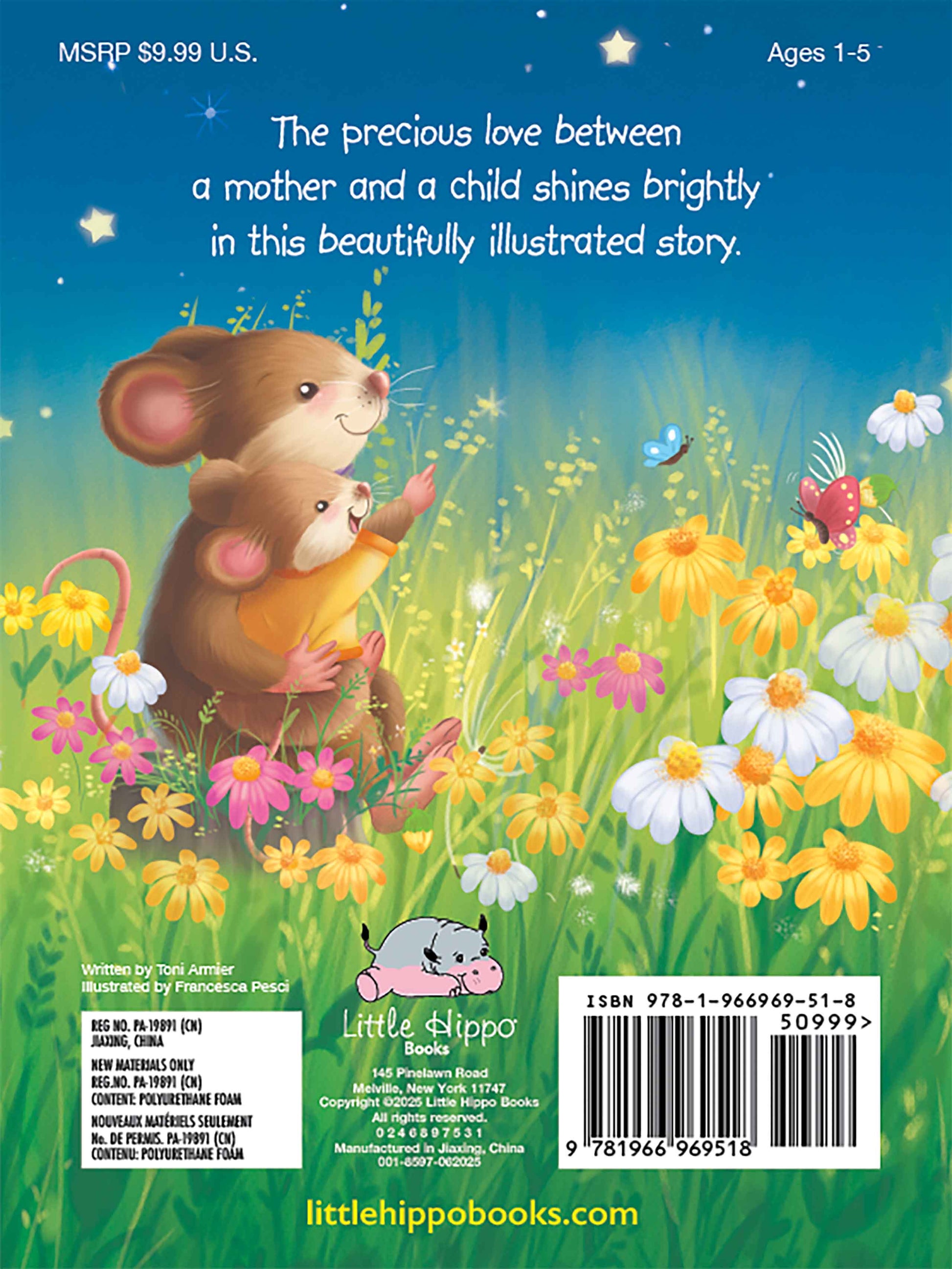 little hippo books baby's bedtime blessings storybook for toddlers