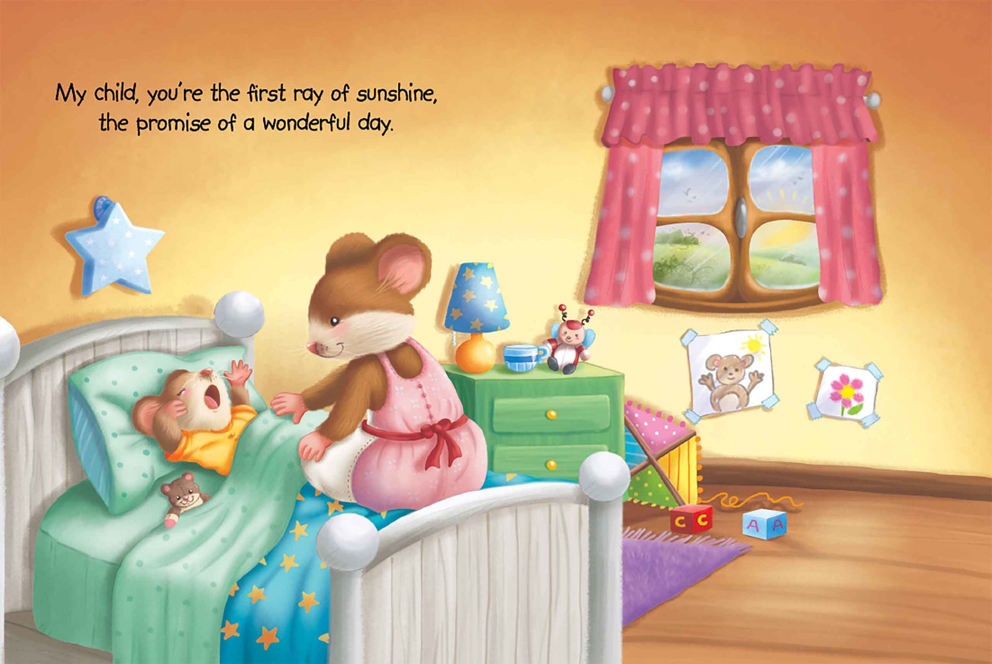 little hippo books baby's bedtime blessings storybook for toddlers