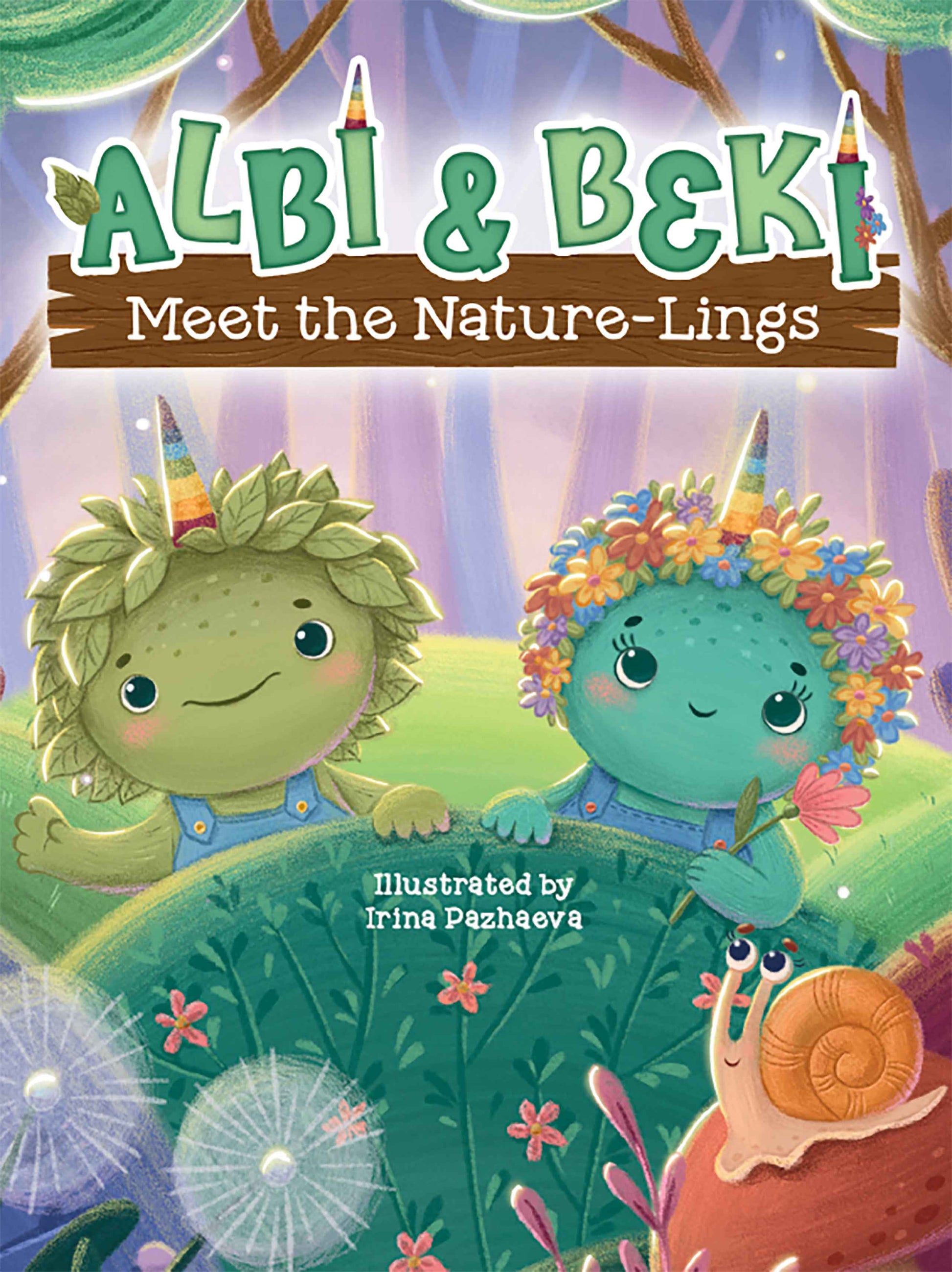 little hippo books albi & beki meet the nature-lings storybook for toddlers