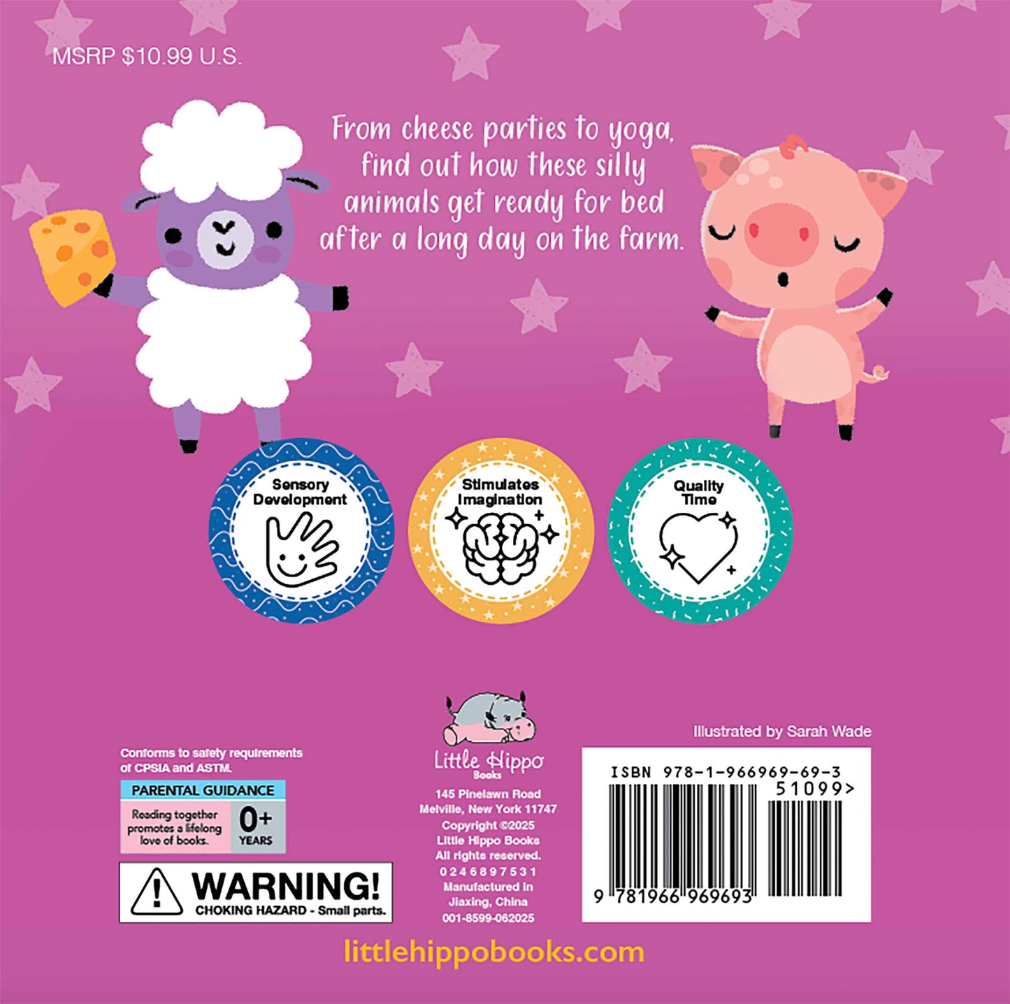little hippo books bedtime starry touch and feel for toddlers