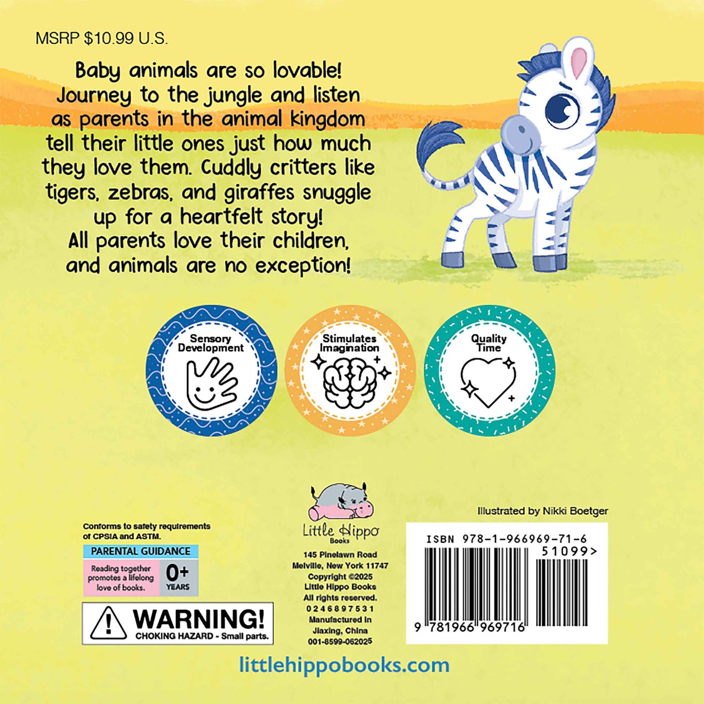 little hippo books wild about you touch and feel book for toddlers featuring jungle animals