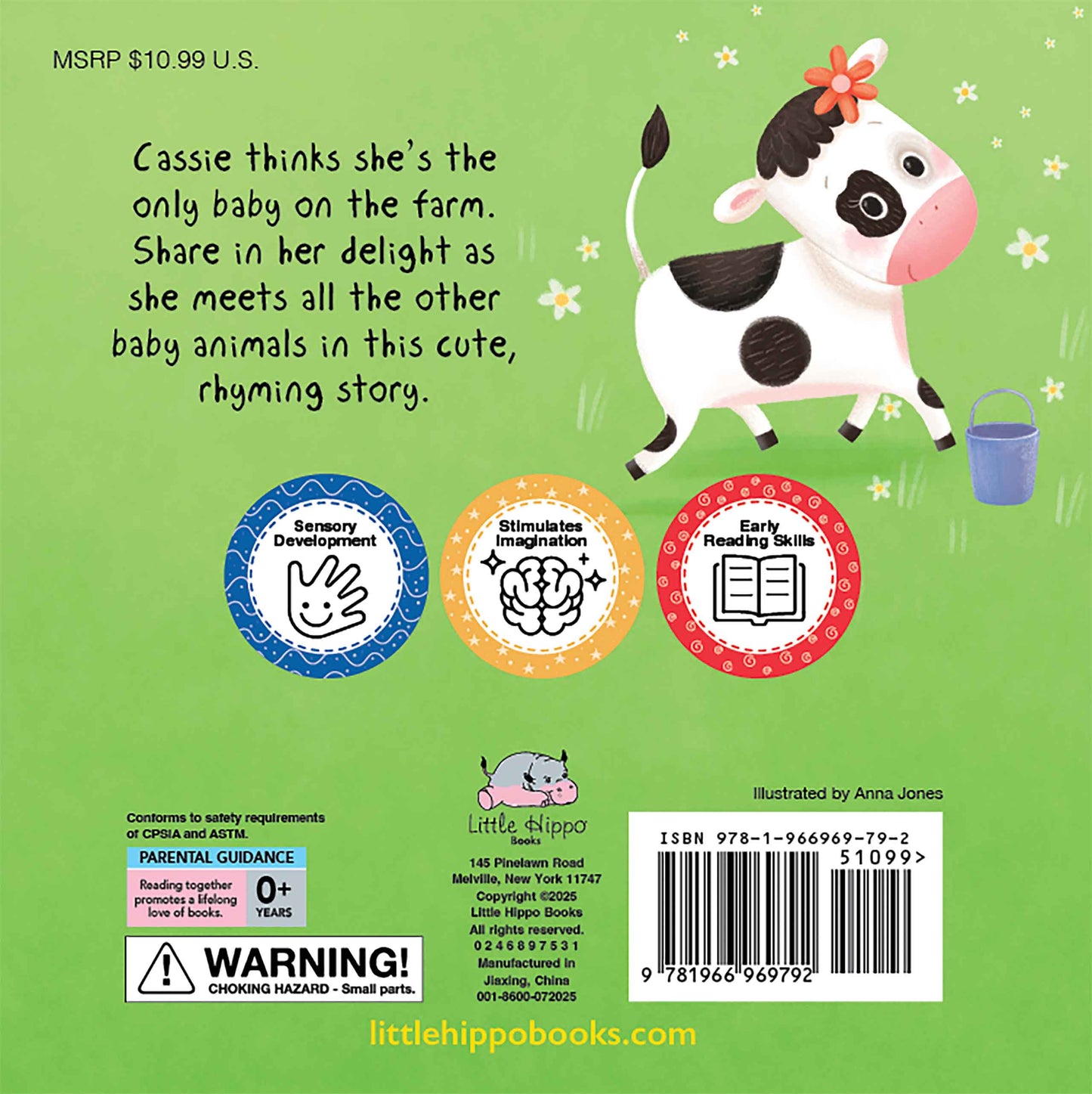 little hippo books baby animals on the farm touch and feel book for toddlers
